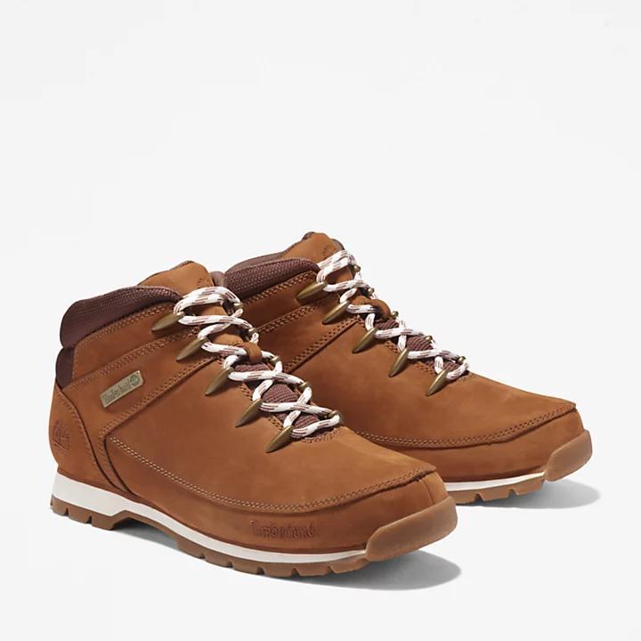 商品Timberland|Euro Sprint Mid Hiker for Men in Light Brown,价格¥1191,第6张图片详细描述