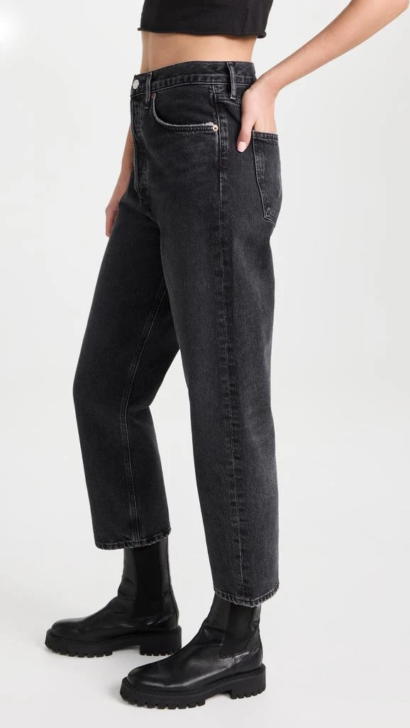 商品AGOLDE|AGOLDE 90's Crop Jean: Mid Rise Loose Straight Jeans,价格¥1436,第4张图片详细描述