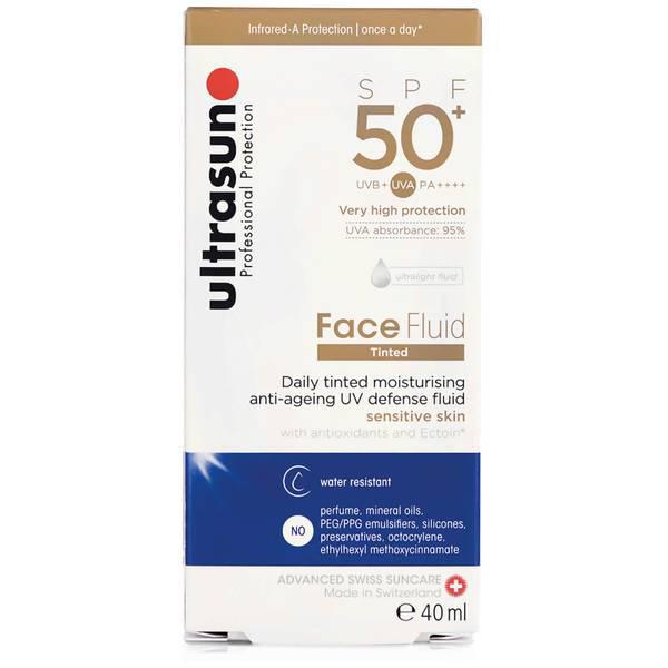 Ultrasun SPF50+ Tinted Face Fluid 40ml商品第2张图片规格展示