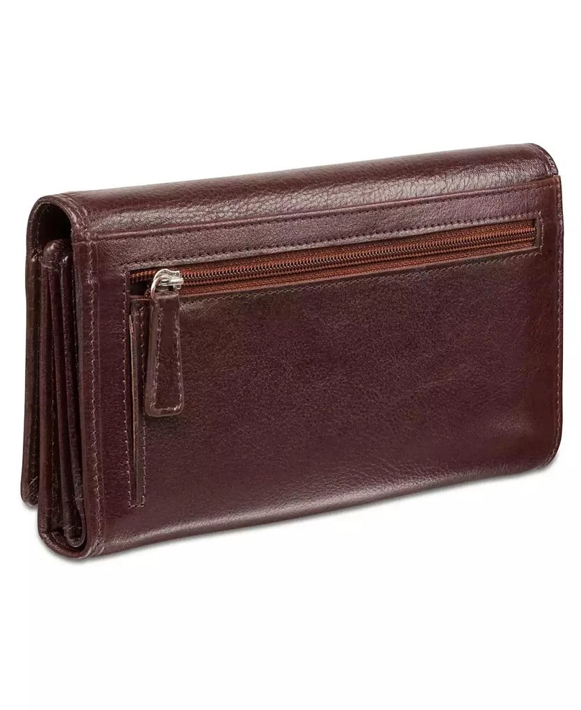 Equestrian-2 Collection RFID Secure Trifold Checkbook Wallet 商品