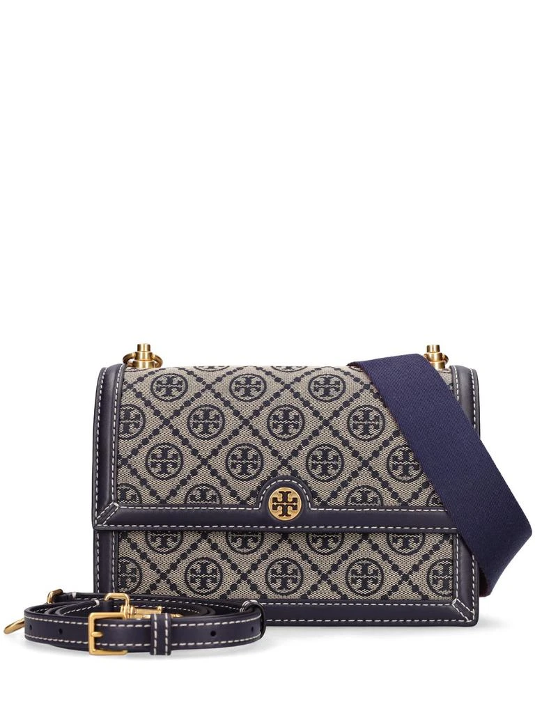 商品Tory Burch|Small T Monogram Canvas Shoulder Bag,价格¥3433,第3张图片详细描述
