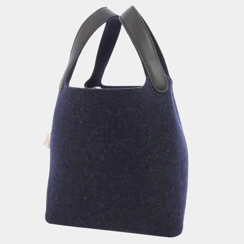 商品[二手商品] Hermes|Hermes Blue Feutre Swift Picotin Lock bag,价格¥27778,第1张图片