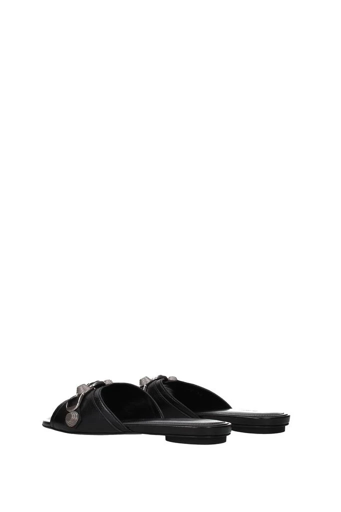 商品Balenciaga|Slippers and clogs Leather Black,价格¥3823,第4张图片详细描述