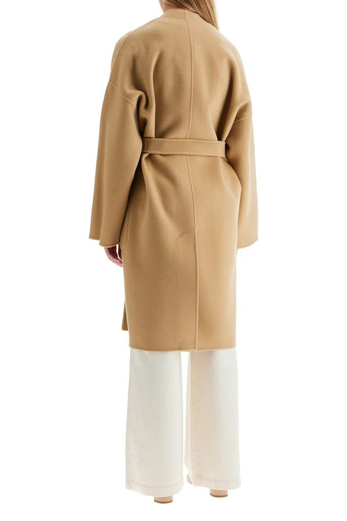 商品Weekend Max Mara|eris midi wrap coat with robe,价格¥2114,第3张图片详细描述