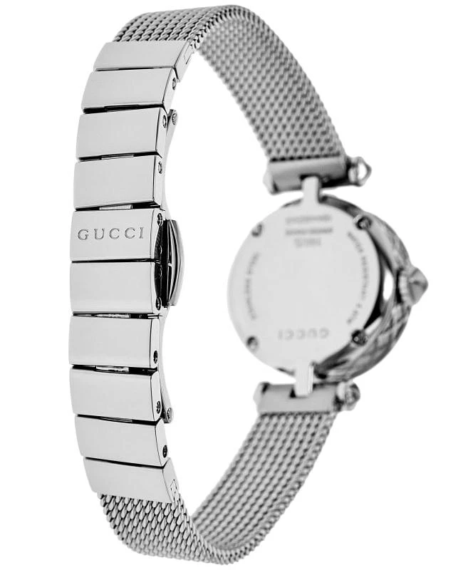 商品Gucci|Gucci Diamantissima Mother of Pearl Diamond Dial Stainless Steel Women's Watch YA141512,价格¥4857,第4张图片详细描述