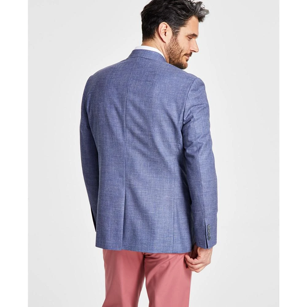 商品Ralph Lauren|Men's Wool Classic-Fit Ultraflex Stretch Check Blazer,价格¥1126,第4张图片详细描述