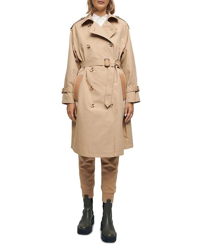 商品Maje|Grench Tailored Trench Coat,价格¥2011,第4张图片详细描述