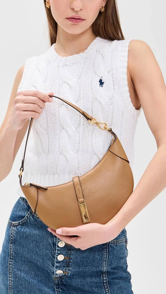 商品Ralph Lauren|Small Grain Polo ID Mini Shoulder Bag,价格¥3778,第2张图片详细描述