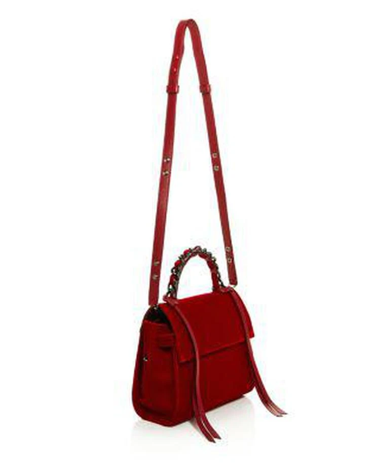 商品ELENA GHISELLINI|Angel Small Velvet Satchel  ,价格¥7263,第4张图片详细描述