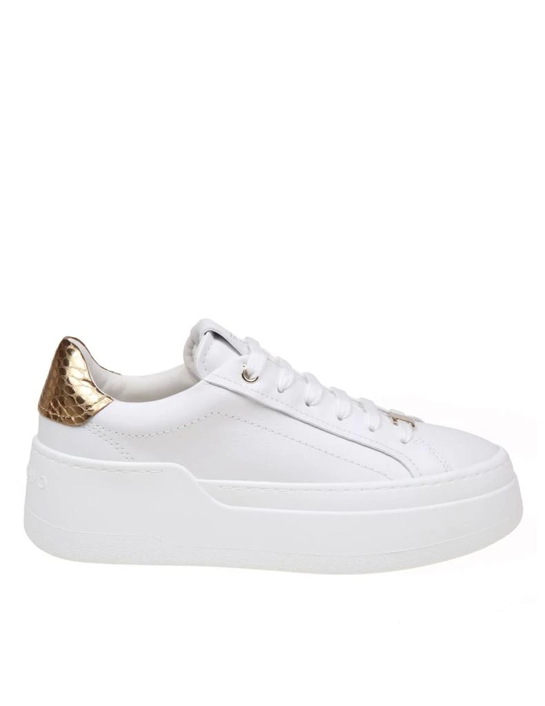 商品Salvatore Ferragamo|Dahlia Sneakers In White Leather,价格¥6006,第1张图片