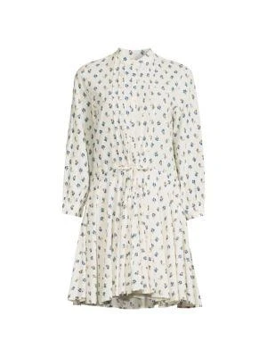 商品Zadig&Voltaire|Ranil Floral A Line Mini Dress,价格¥750,第3张图片详细描述