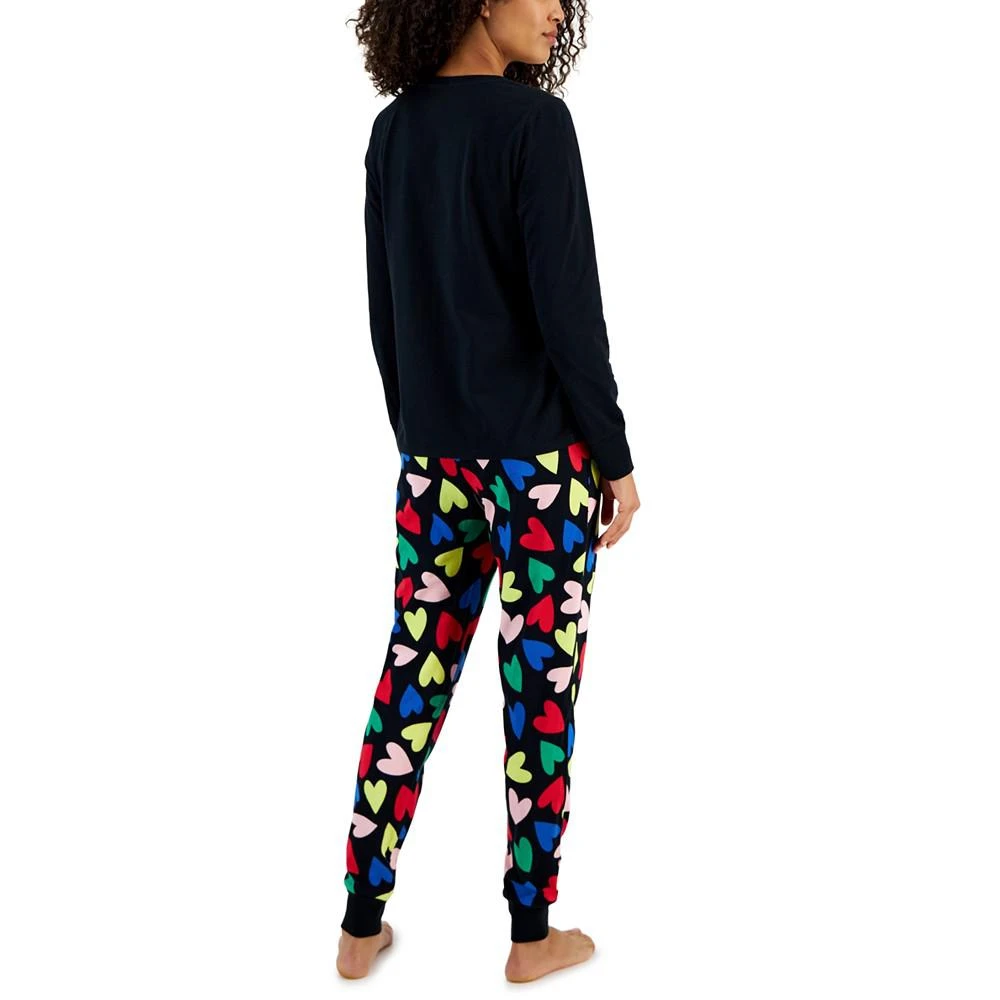 商品Family Pajamas|Women's 2-Pc. Love Pajamas Set, Created for Macy's,价格¥111,第2张图片详细描述