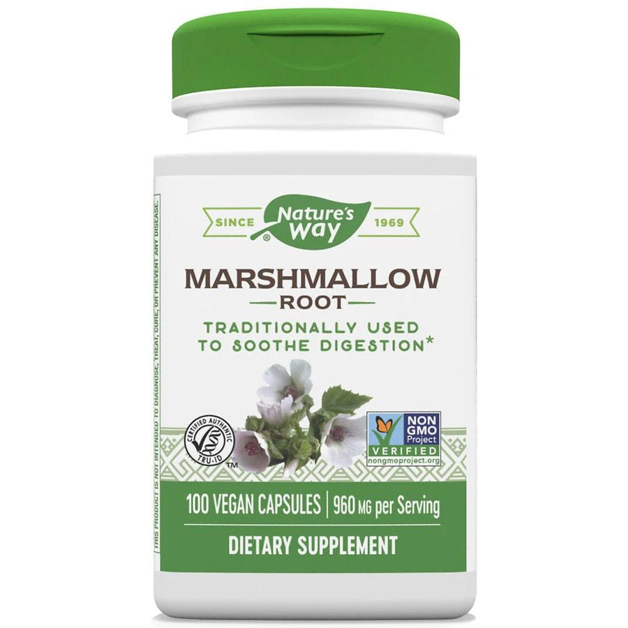 商品Nature's Way|Marshmallow Root Capsules,价格¥104,第1张图片