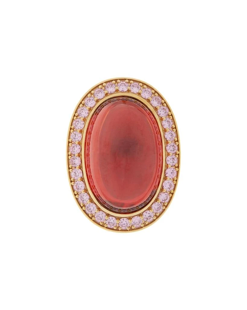 商品Judith Leiber|Judith Leiber 14K Over Silver CZ Ring,价格¥1506,第2张图片详细描述