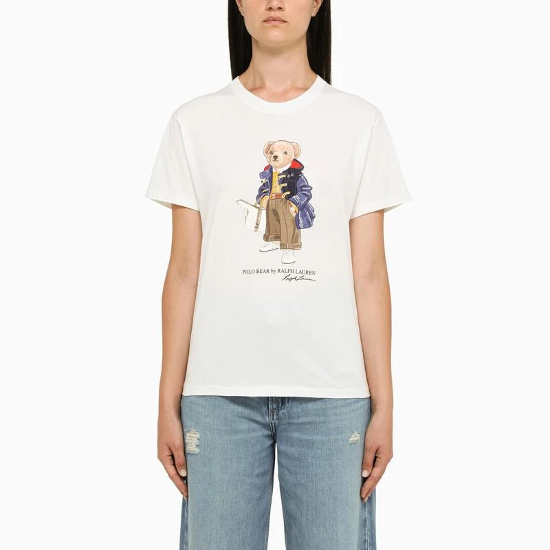 商品Ralph Lauren|Crew-neck T-shirt with print,价格¥832,第1张图片