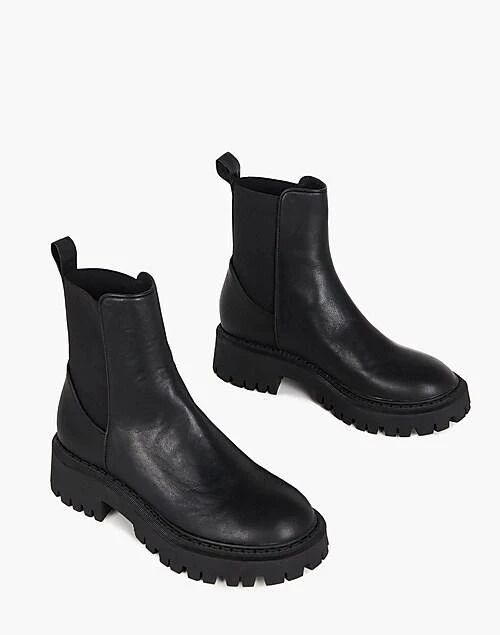 商品Madewell|Intentionally Blank Leather Guided Lugsole Boots,价格¥1912,第1张图片