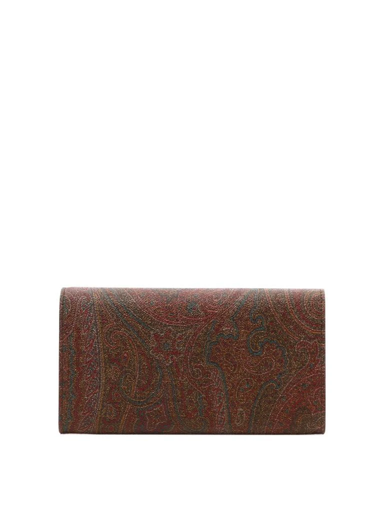 商品ETRO|Paisley Wallets & Card Holders Brown,价格¥1379,第3张图片详细描述