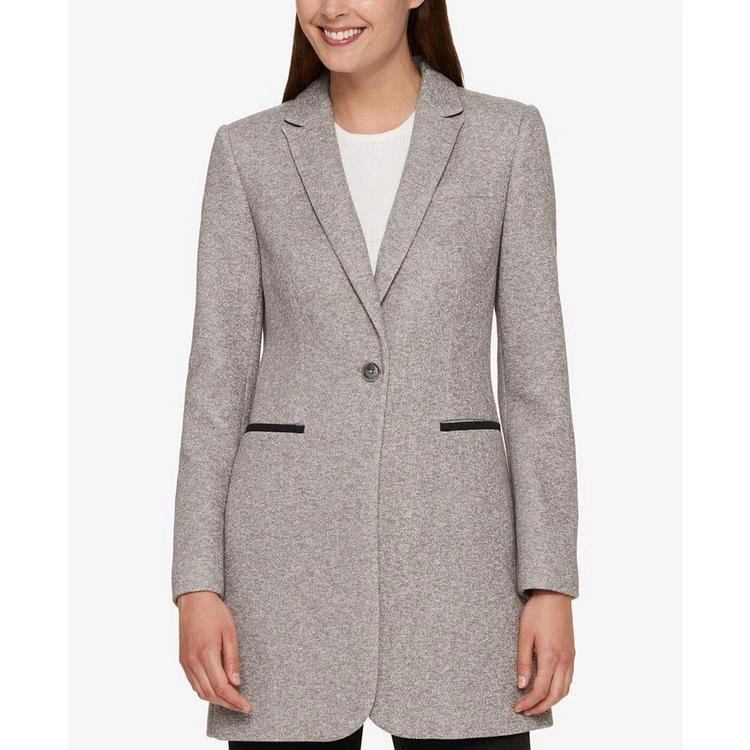 商品Tommy Hilfiger|One-Button Topper Jacket,价格¥467,第1张图片