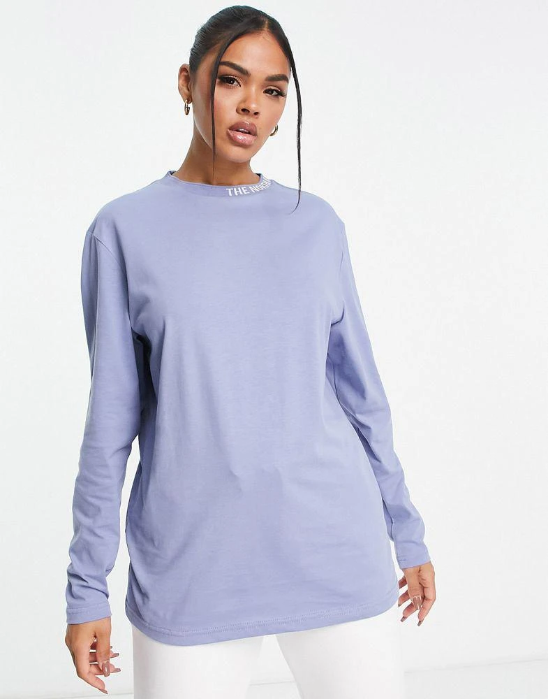 商品The North Face|The North Face Zumu long sleeve t-shirt in blue,价格¥272,第1张图片