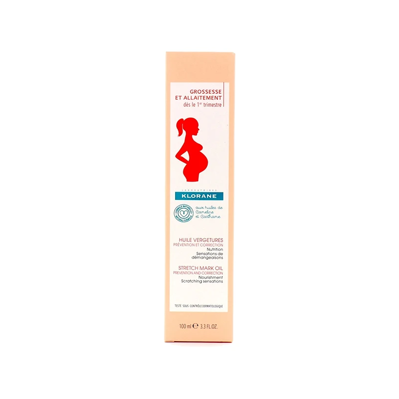 Klorane康如妈咪身体按摩油200ml 孕妇修护妊娠纹 商品