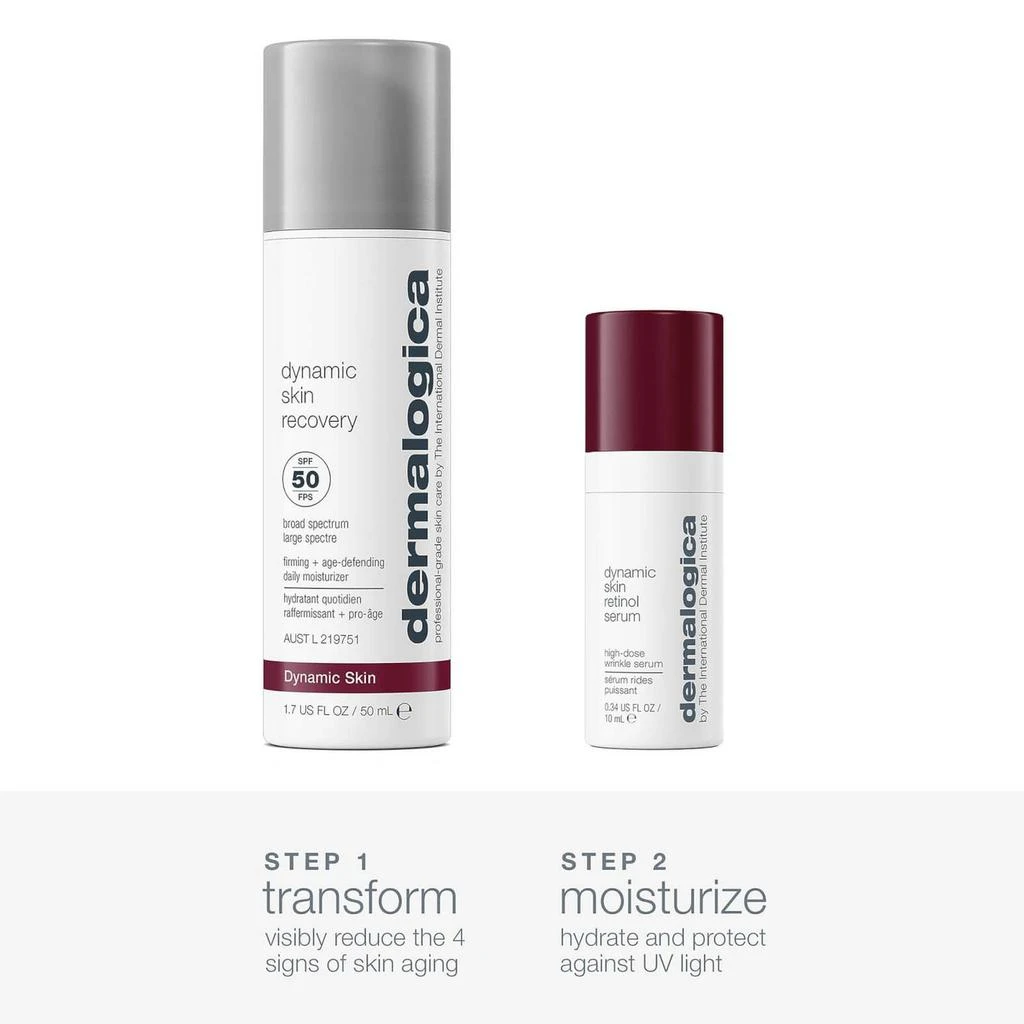 商品Dermalogica|Dermalogica Dynamic Skin Recovery SPF 50 with Travel Size Dynamic Skin Retinol Serum Set,价格¥647,第5张图片详细描述