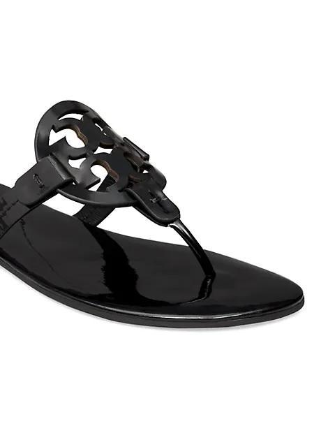商品Tory Burch|Miller Soft Sandal, Patent Leather,价格¥1456,第7张图片详细描述