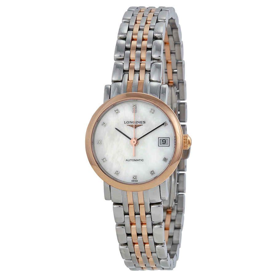 Longines Elegance Diamond Automatic Ladies Watch L4.309.5.87.7商品第1张图片规格展示
