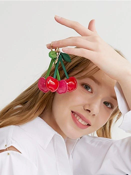 Cherry Key Ring - Pink / Red 商品