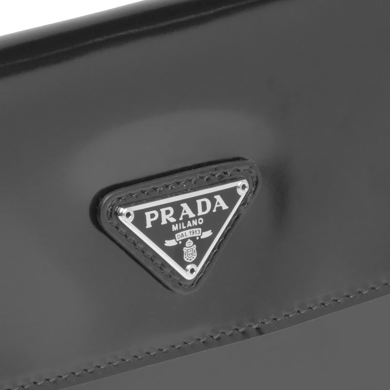 PRADA 女士Cleo系列黑色单肩包 1BD311-ZO6-F0002 商品