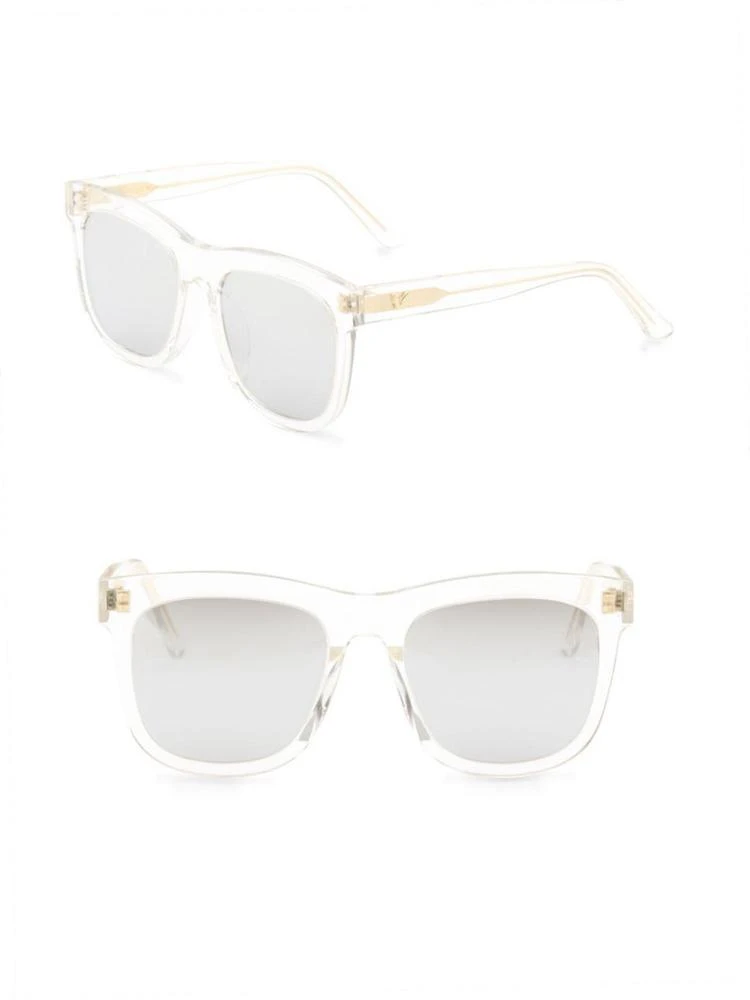 商品GENTLE MONSTER|Pulp Fiction 53MM Clear Wayfarer Sunglasses,价格¥1441,第1张图片