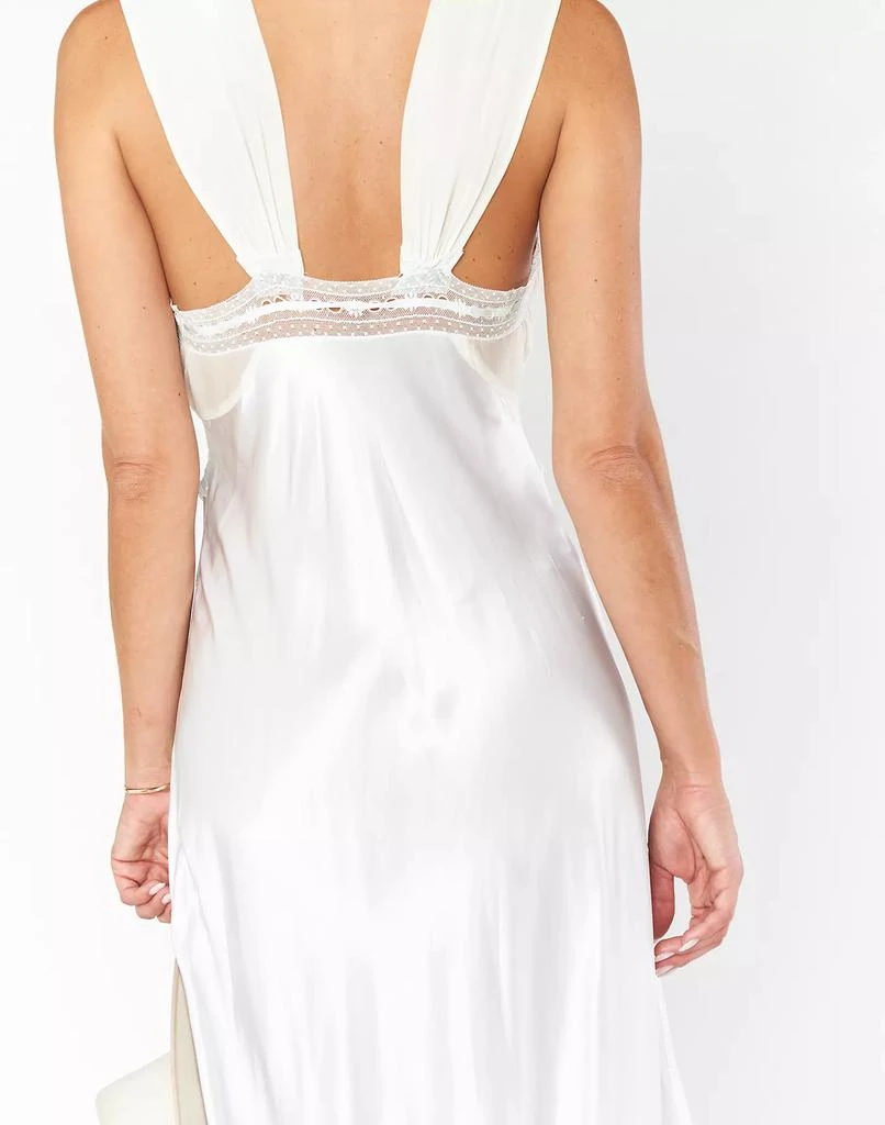 商品Madewell|Madly Vintage 1930s Pale Blue Slip Dress,价格¥3113,第3张图片详细描述