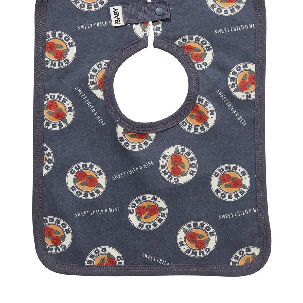 商品Cotton On|Baby Boys or Baby Girls Square AC/DC Bib,价格¥75,第2张图片详细描述