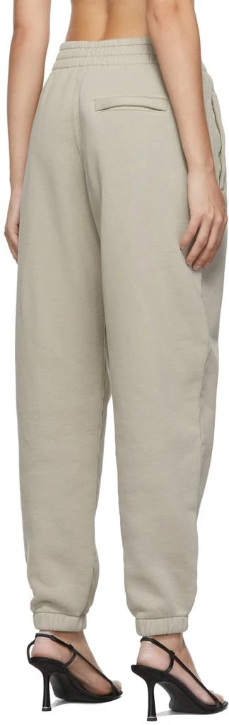 商品Alexander Wang|Taupe Structured Puff Logo Lounge Pants,价格¥1030,第3张图片详细描述