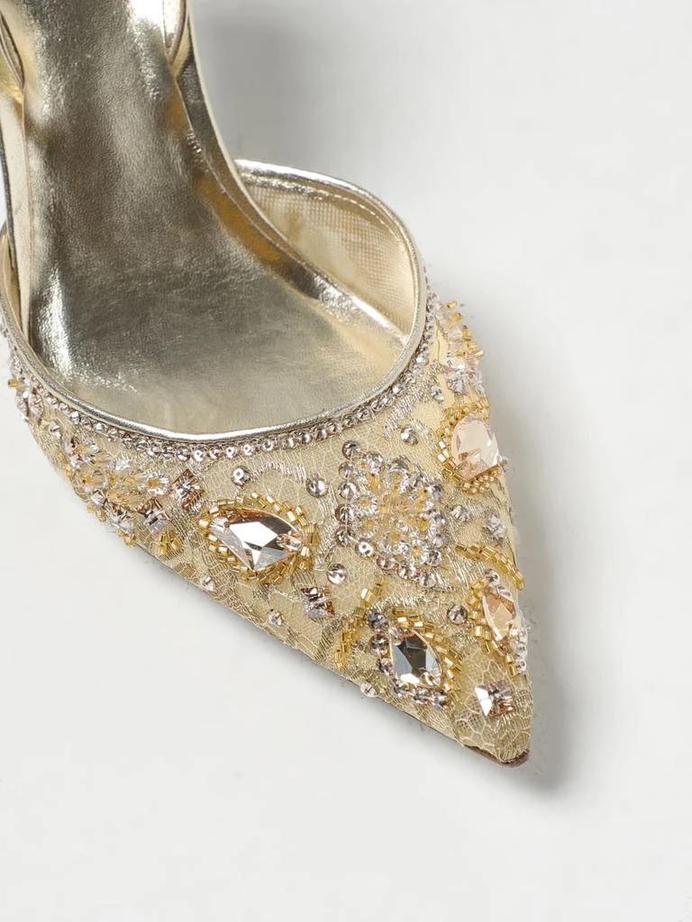 商品Rene Caovilla|Rene Caovilla Aretha slingbacks in nylon with jewel crystals,价格¥4187,第4张图片详细描述