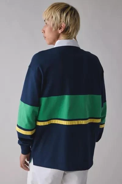 商品Tommy Jeans|Tommy Jeans Relaxed Zip Polo Shirt,价格¥751,第2张图片详细描述