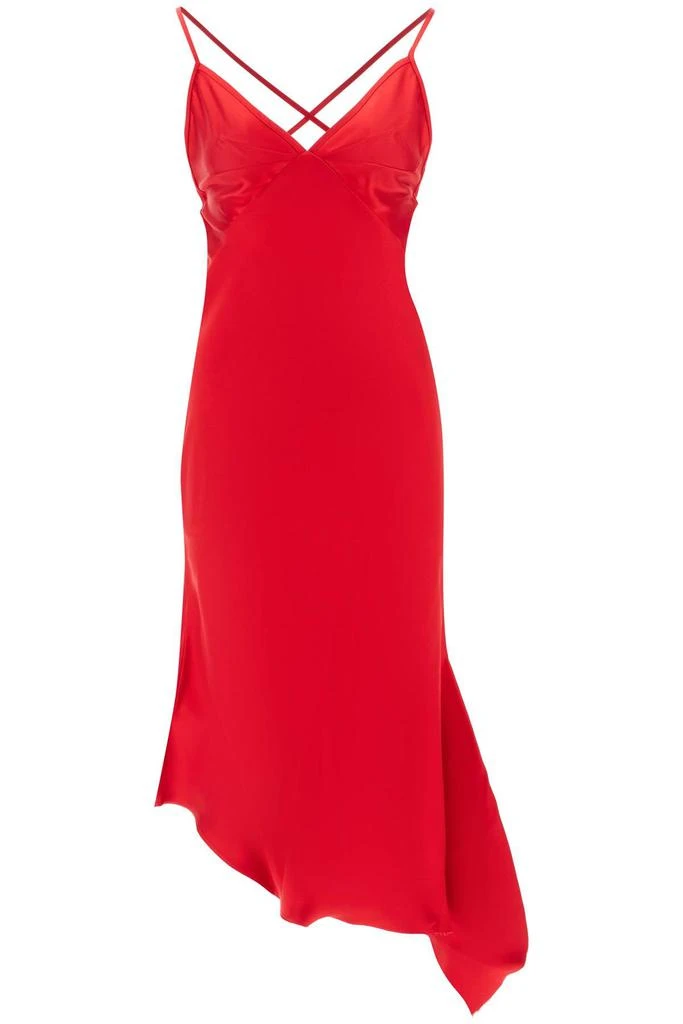 商品N°21|Satin Slip Dress With Asymmetrical Hem,价格¥3210,第1张图片