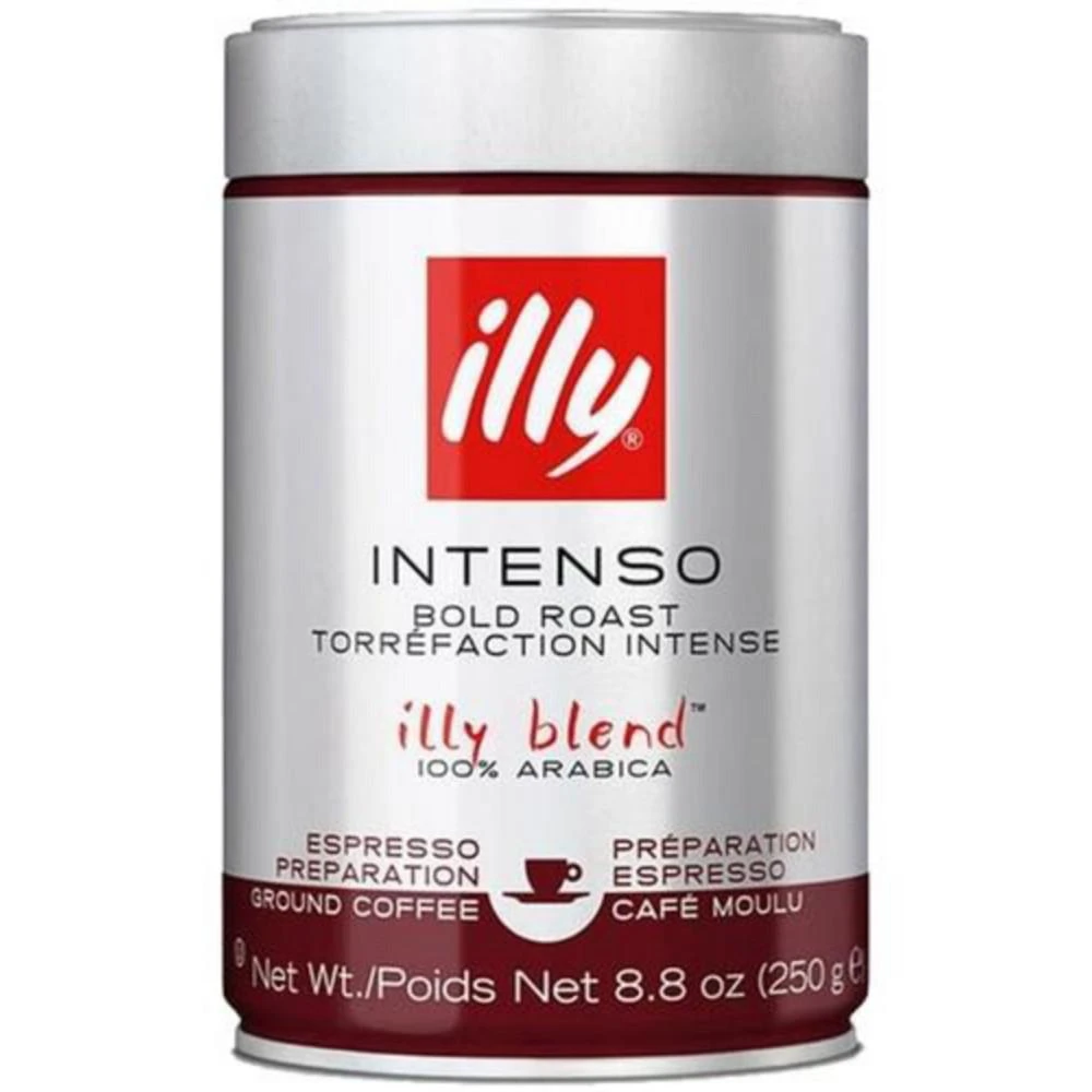 商品ILLY|Intenso Bold Roast Fine Ground Espresso Coffee (Pack of 2),价格¥297,第1张图片