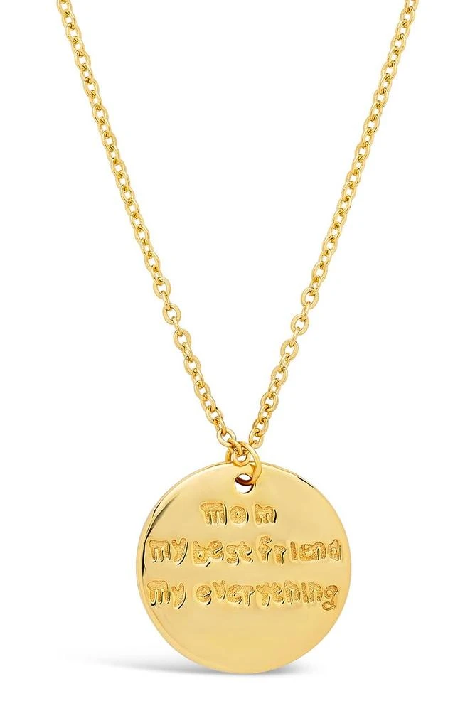 商品Sterling Forever|Mom, My Best Friend Pendant Necklace,价格¥225,第1张图片