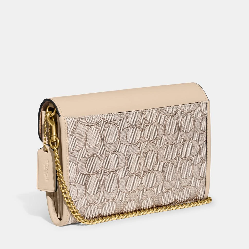 商品Coach|Coach Women's Signature Jacquard Tabby Chain Clutch Bag,价格¥1983,第3张图片详细描述