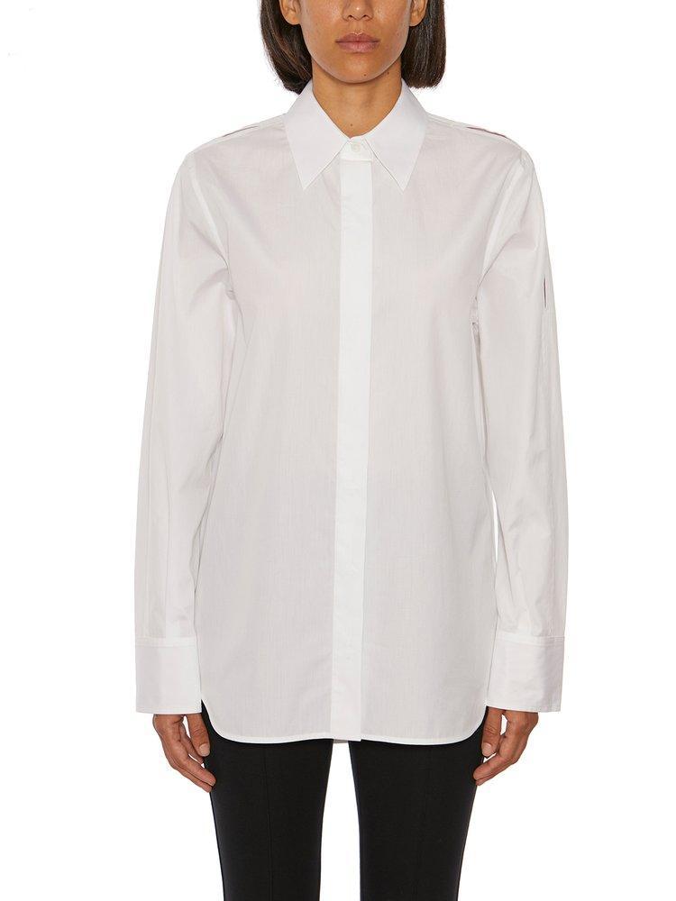 商品Helmut Lang|Helmut Lang Slash Buttoned Shirt,价格¥2157,第1张图片