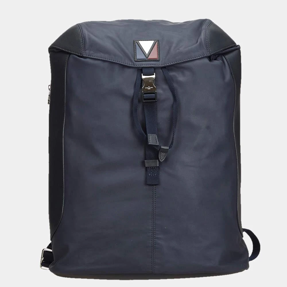 商品[二手商品] Louis Vuitton|Louis Vuitton Black/Blue/Navy Blue V-Line Pulse Backpack,价格¥14425,第1张图片