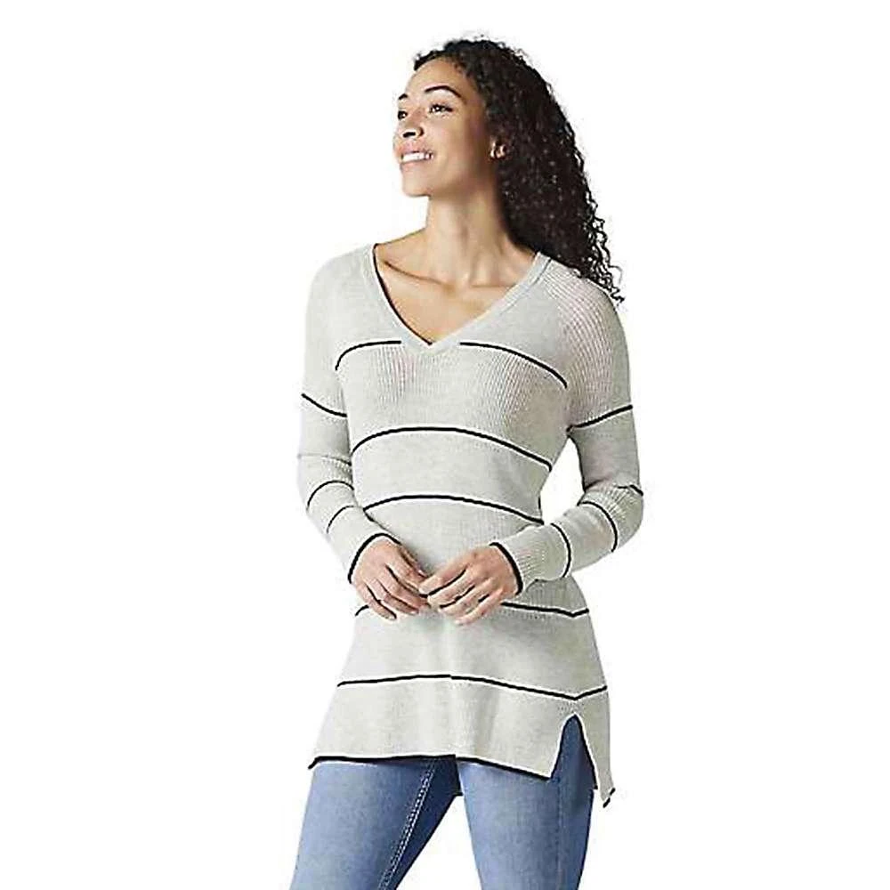 商品SmartWool|Smartwool Women's Shadow Pine Pointelle Stripe Tunic Sweater,价格¥701,第1张图片