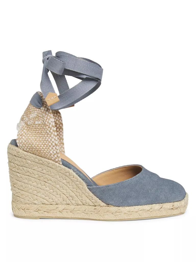 商品CASTAÑER|Carina Cotton Canvas Espadrilles,价格¥1125,第1张图片