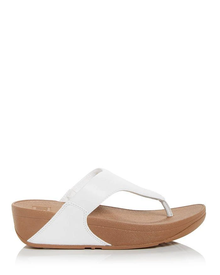 商品FitFlop|Women's Lulu Thong Wedge Sandals,价格¥669,第2张图片详细描述