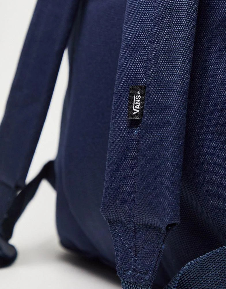 商品Vans|Vans Old Skool check circle backpack in navy,价格¥238,第3张图片详细描述