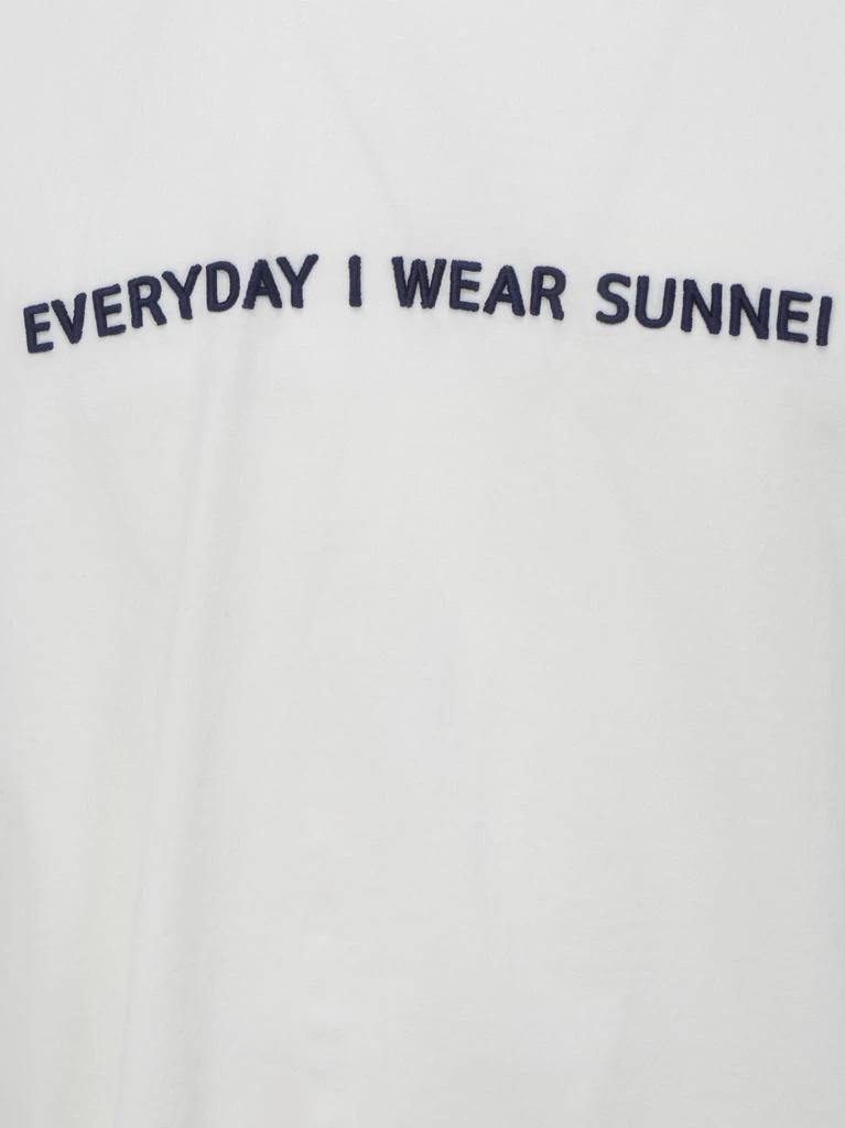 商品SUNNEI|Sunnei Slogan Printed Crewneck T-Shirt,价格¥739,第3张图片详细描述