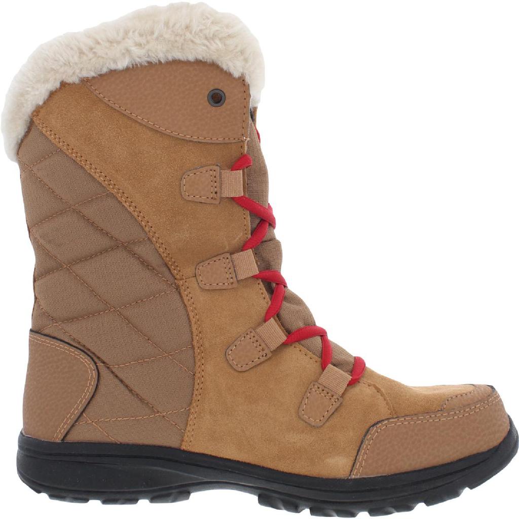 Columbia Womens Ice Maiden II Suede Quilted Winter Boots商品第2张图片规格展示