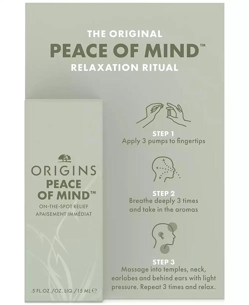 商品Origins|Peace of Mind™ On-The-Spot Sensory Relief, 0.5 oz.,价格¥143,第3张图片详细描述