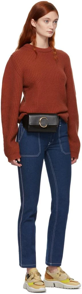 商品Chloé|Black 'Chloé C' Belt Bag,价格¥7742,第4张图片详细描述