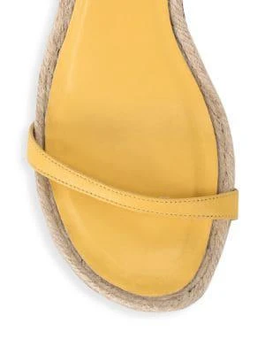 商品3.1 Phillip Lim|Women's Yasmine Ankle-Strap Leather Espadrille Sandals,价格¥430,第4张图片详细描述